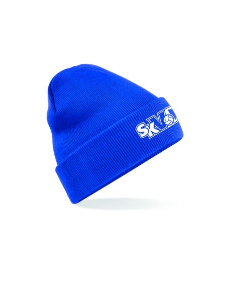 Pletená čepice s logem SKVD žlutá