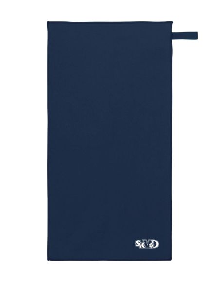 Funkční (rychleschnoucí) klubový ručník s logem SKVD royal blue