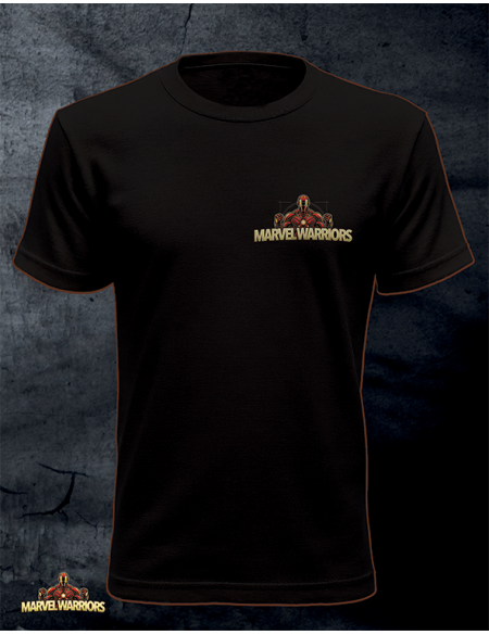 Tričko s potiskem levé prso 01 černá