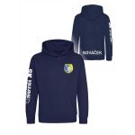 Mikina dětská klokanka (přes hlavu) SKVD 7-8 let