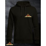 Mikina s kapucí s potiskem 01 černá XXL