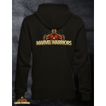 Mikina s kapucí s potiskem 01 černá XXL