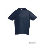 Tričko dětské s 3D výšivkou SKVD french navy 6 let