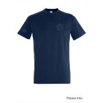Tričko volnočasové pánské s 3D výšivkou balónu SKVD french navy vel. M